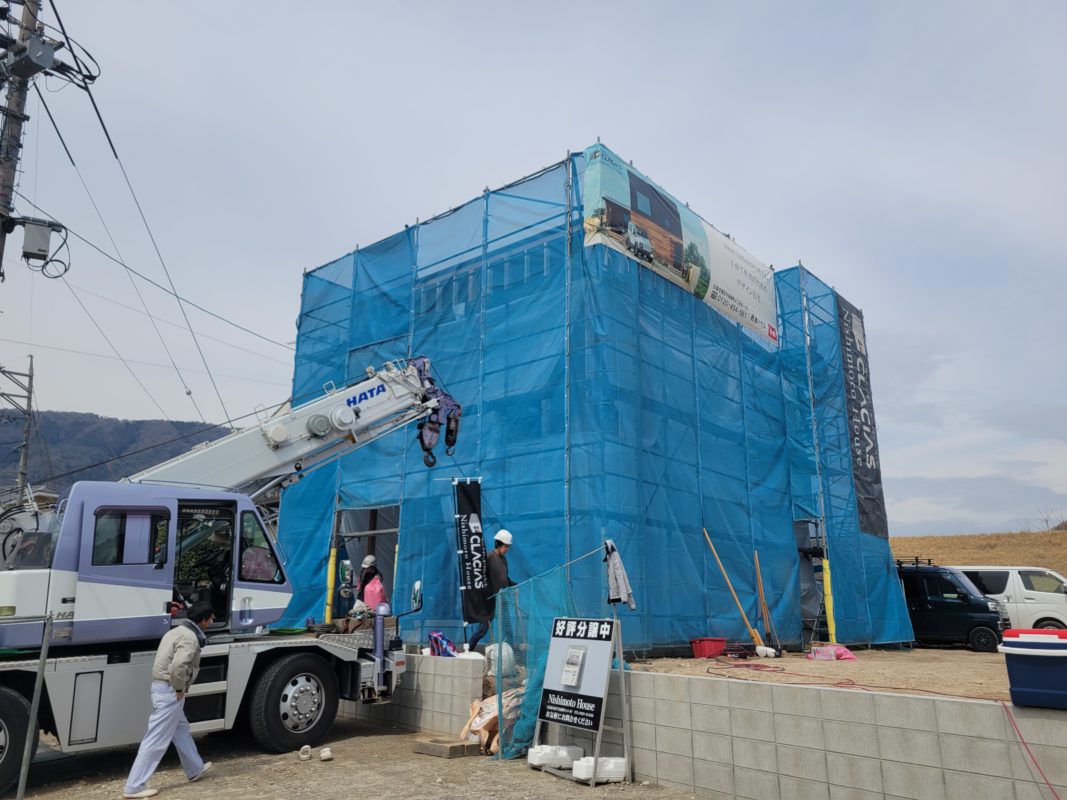 深川モデル分譲住宅が上棟しました！