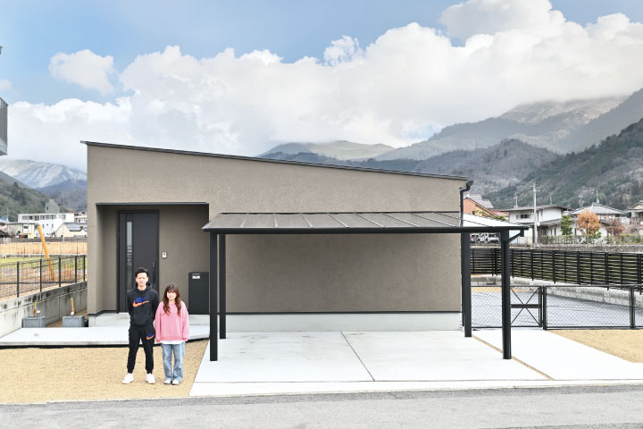 帰るのが楽しみになる、ホテルライクな平屋暮らし