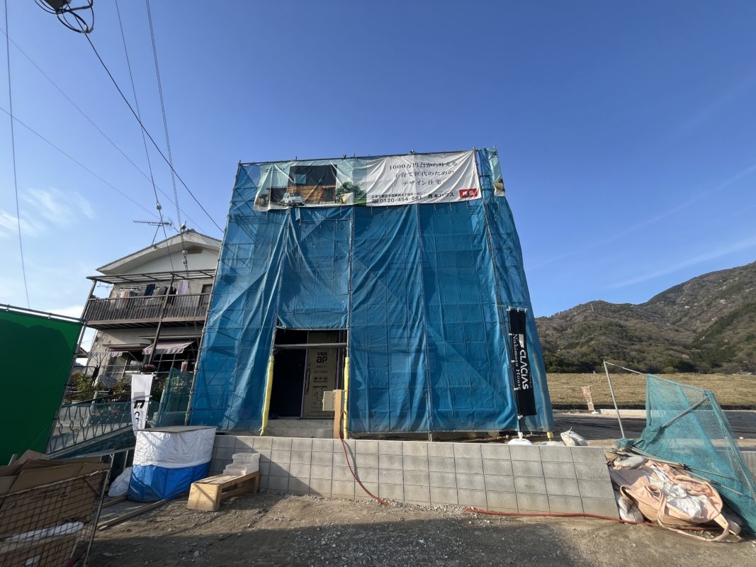 深川モデル分譲住宅がどんどん完成していきます！